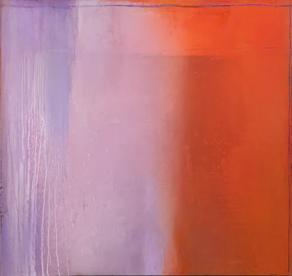 Capvespre a Creta, 200x190cm - Oli sobre tela, 2023