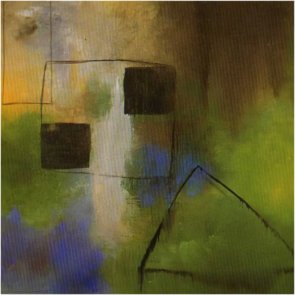 Geografia, 200x200cm - Oli sobre tela, 1993